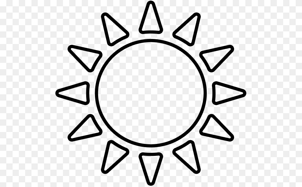 Sunshine Clipart Sunny Day, Gray Free Png