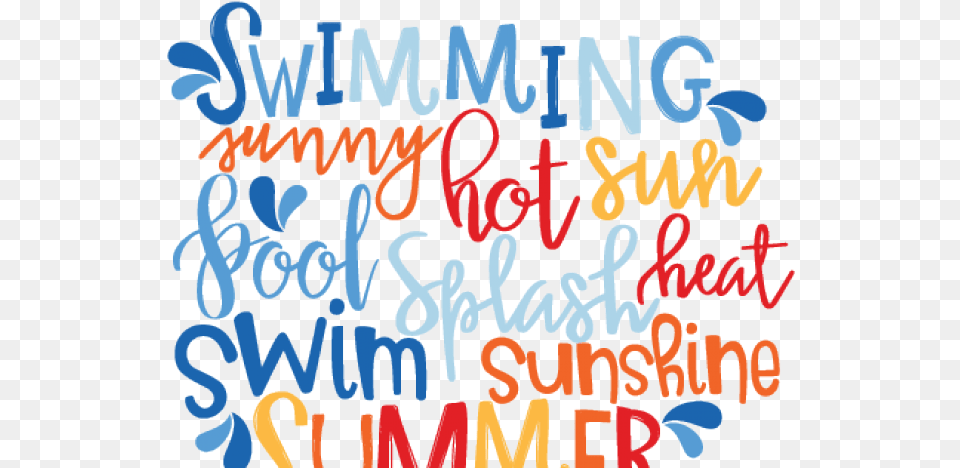 Sunshine Clipart Word Art Summer Word Art, Text Png Image