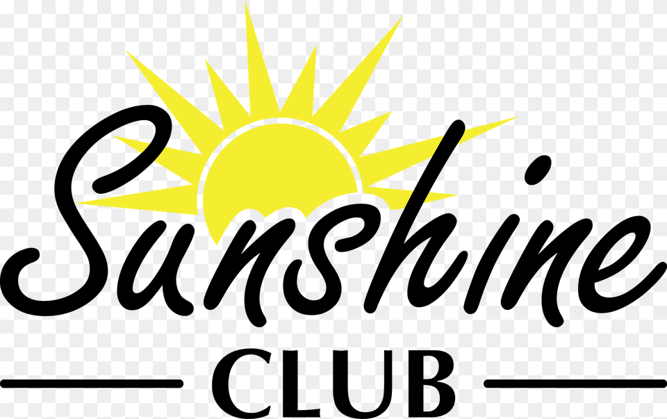 Sunshine Club, Logo, Symbol, Text Png Image