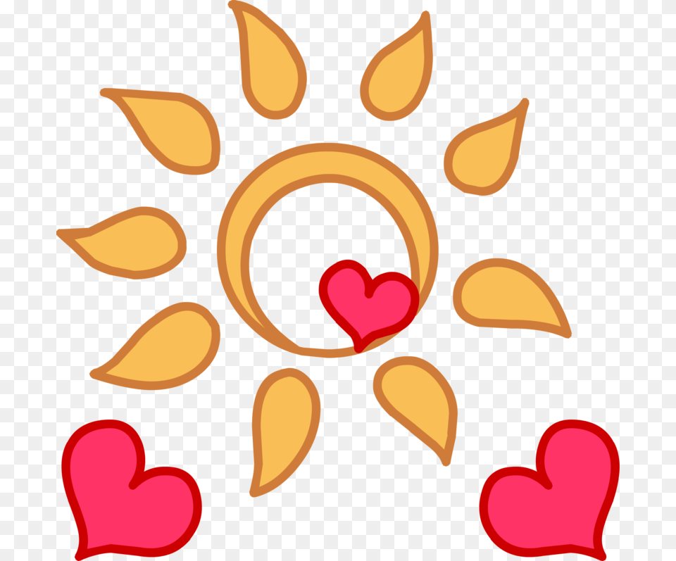 Sunshine File Sunshine With Heart Clip Art, Flower, Petal, Plant, Graphics Free Transparent Png