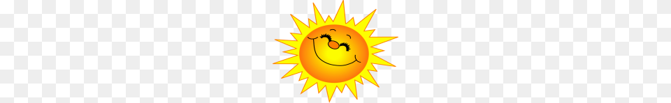 Sunshine Half Sun Clipart Clipart Images, Nature, Outdoors, Sky, Flower Png Image