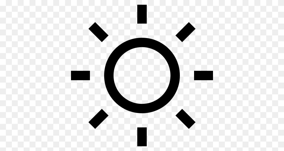 Sunshine Icon With And Vector Format For Free Unlimited, Gray Png