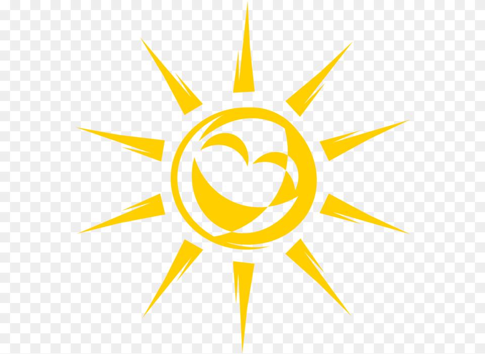 Sunshine Image Clipartcow Sun Clipart, Logo, Symbol, Animal, Fish Free Png Download