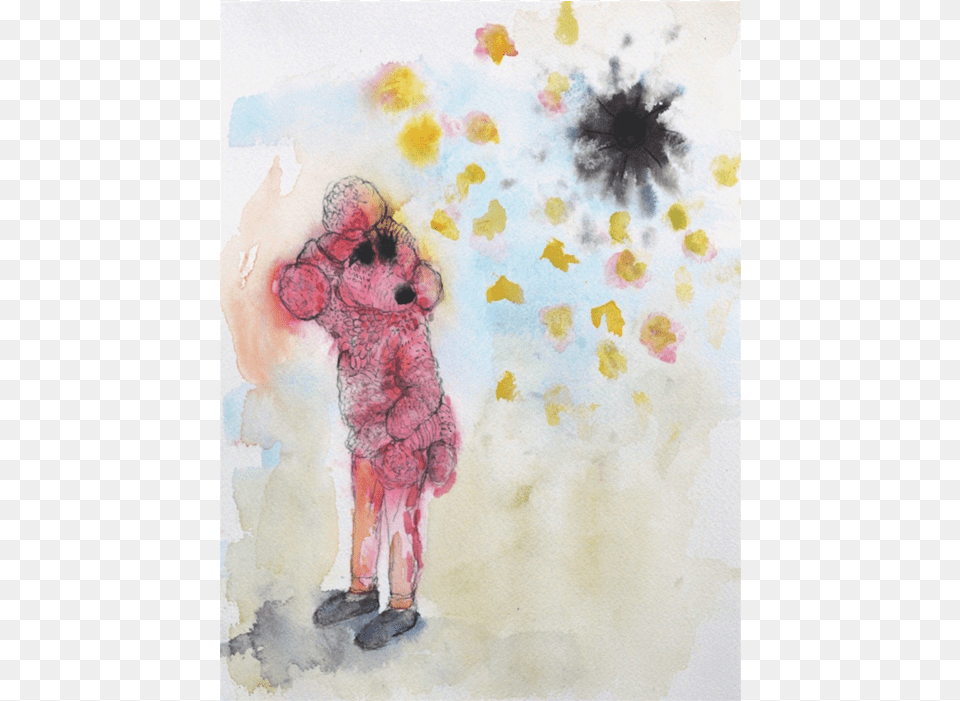 Sunshine Poodle Laura Ford Of Sullivan, Art, Modern Art, Painting, Child Png Image