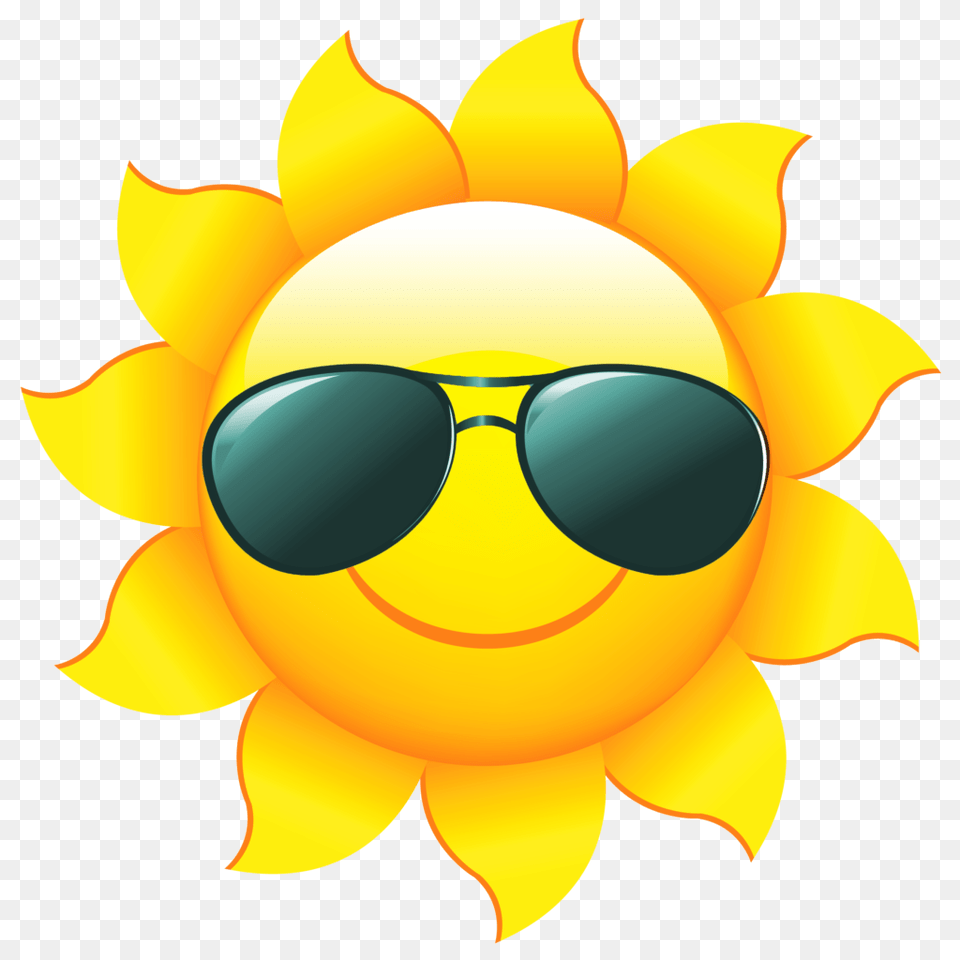 Sunshine Sun Clip Art With Transparent Background, Accessories, Nature, Outdoors, Sky Free Png Download