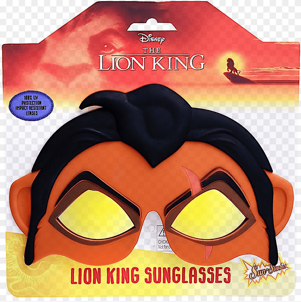 Sunstaches Sg3534 Lion King Scar Multi Color Scar Lion King Mask, Person, Adult, Female, Woman Png Image