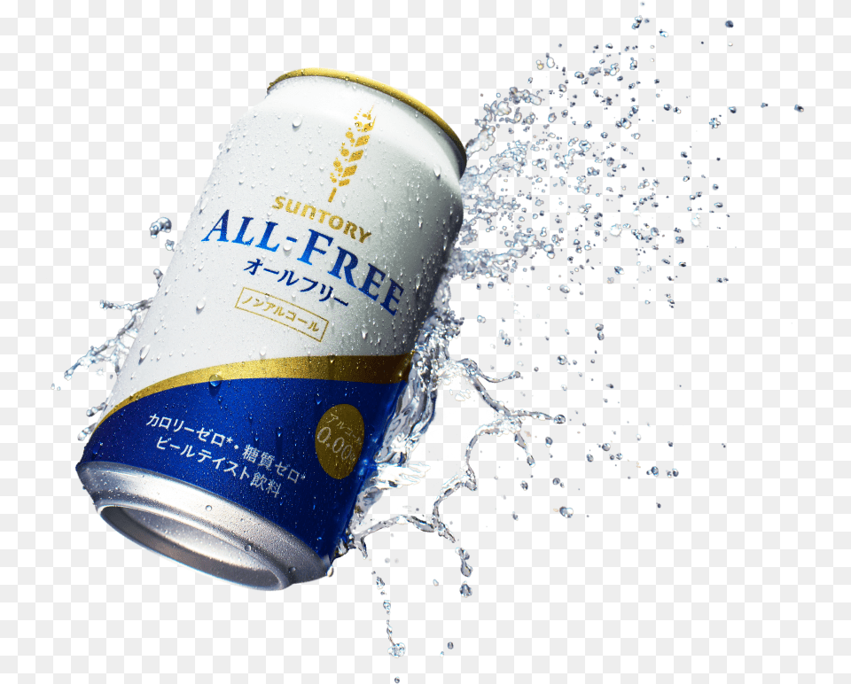 Suntory All, Alcohol, Beer, Beverage, Tin Png