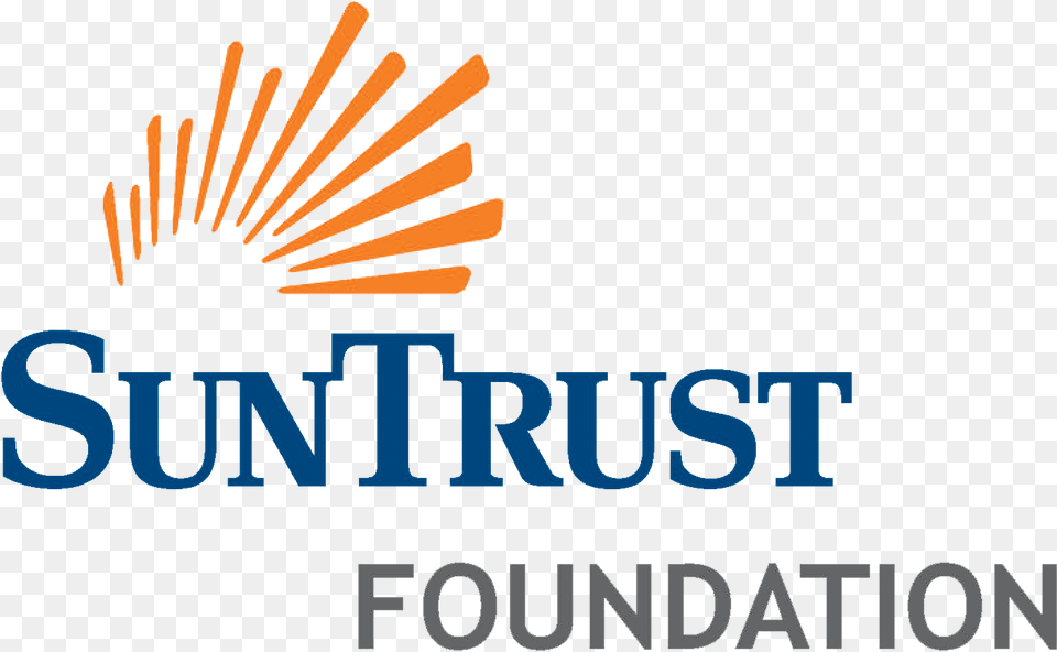 Suntrust Foundation Donating For Disaster Suntrust Bank, Logo, People, Person, Text Free Png Download