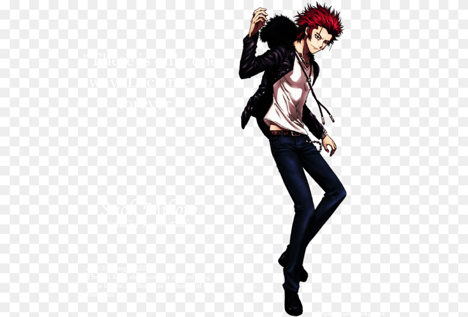 Suoh Mikoto K Project Evil King, Advertisement, Book, Publication, Poster Free Png