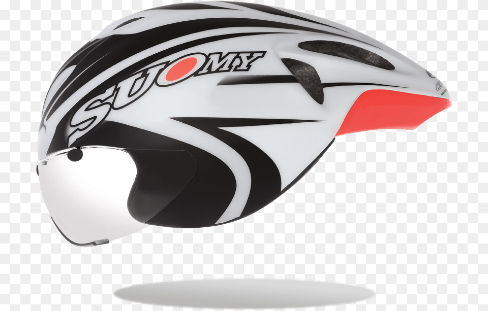 Suomy Gt R Chrono Helmet White Black, Crash Helmet Free Png