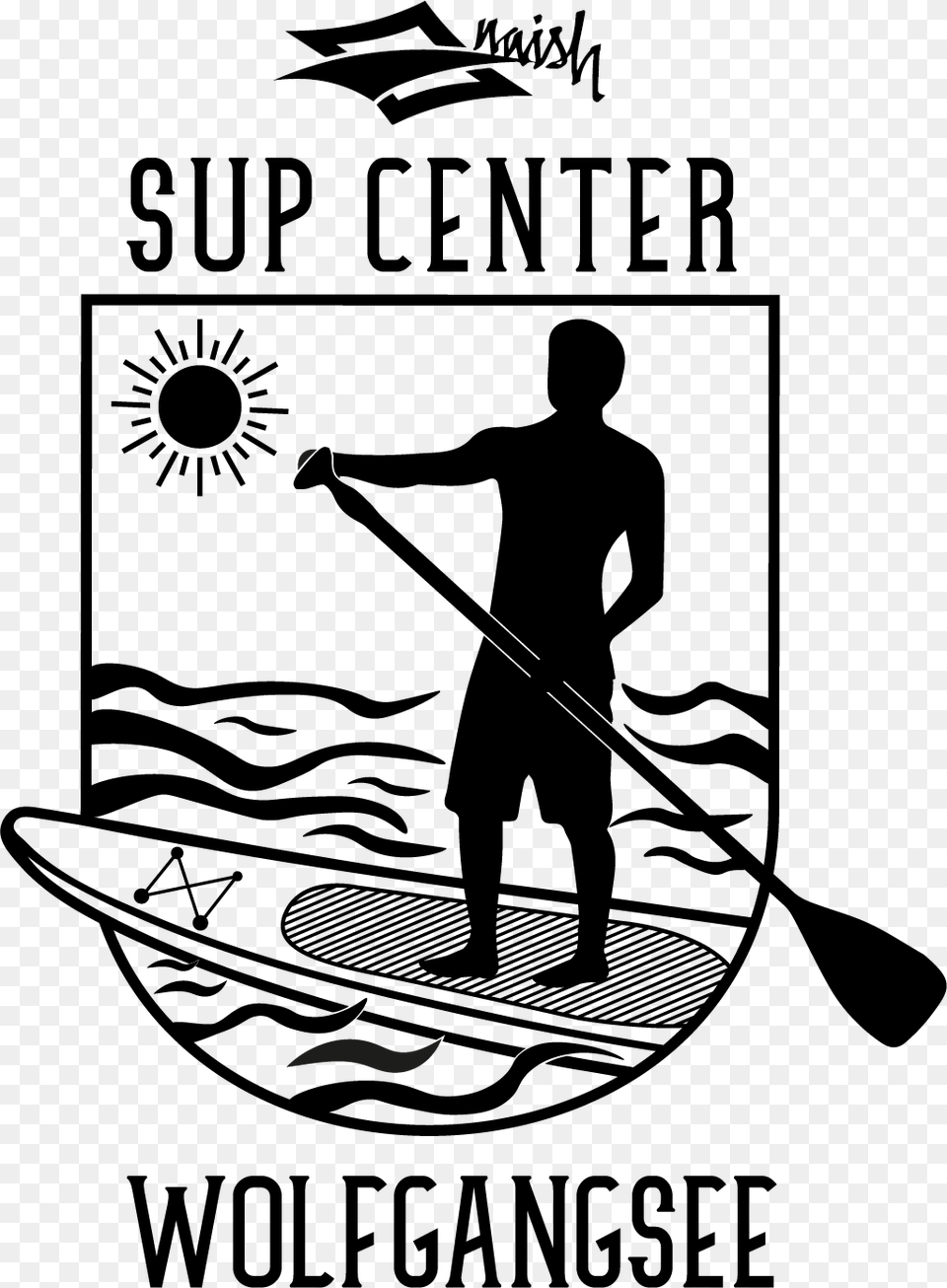Sup Logo, Oars, Paddle, Person, Adult Free Png Download