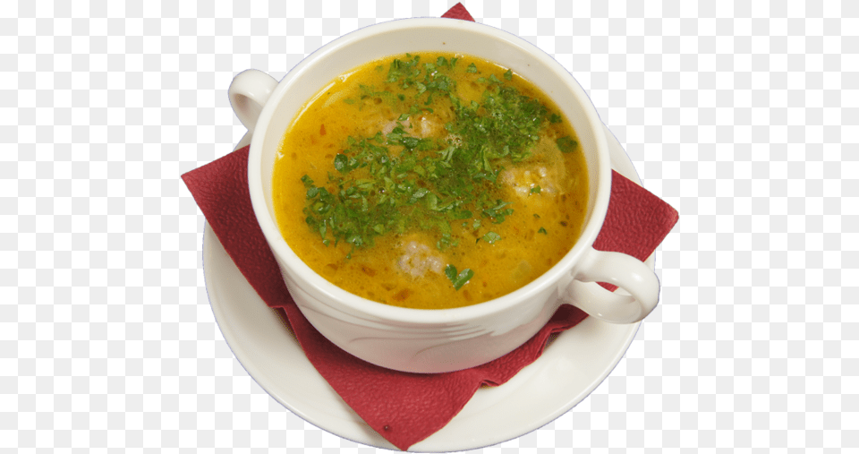 Sup S Frikadelkami, Soup Bowl, Meal, Food, Dish Png
