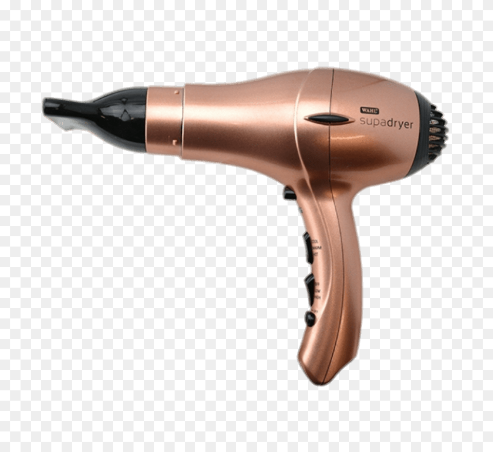 Supadryer Copper Hairdryer, Appliance, Blow Dryer, Device, Electrical Device Free Transparent Png