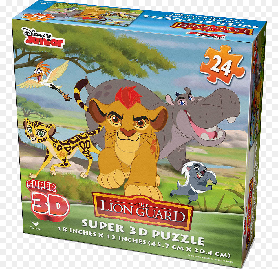 Super 3d Puzzle Lion Guard Lion Guard Super 3d 24 Piece Puzzle, Animal, Bird Png Image