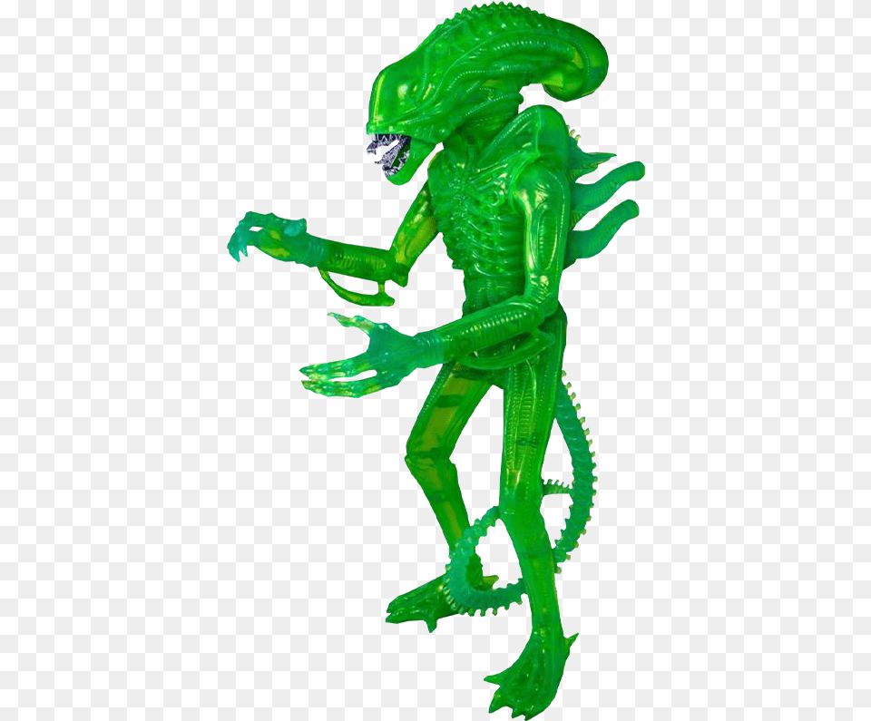 Super 7 Xenomorph Acid Blood Green 18in Figure Alien Action Figure Green, Accessories, Gemstone, Jewelry, Person Free Transparent Png