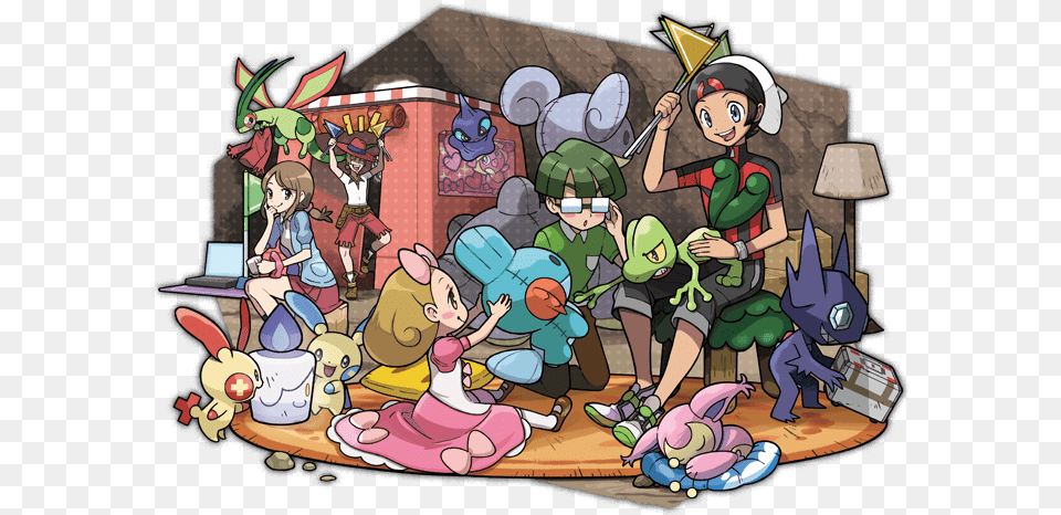 Super Arte Pokemon Ruby Sapphire, Book, Comics, Publication, Baby Png