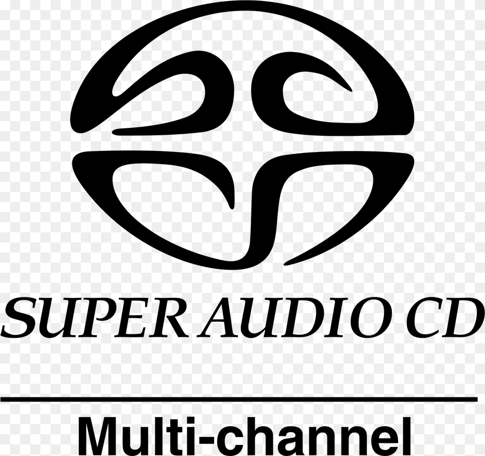 Super Audio Cd Logo Transparent Super Audio Cd Logo, Gray Free Png