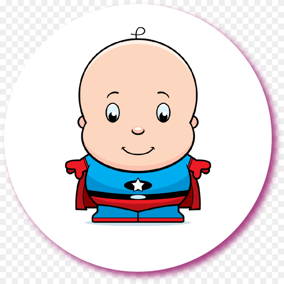 Super Baby Circle Scared Superhero, Person, Face, Head, Formal Wear Png Image