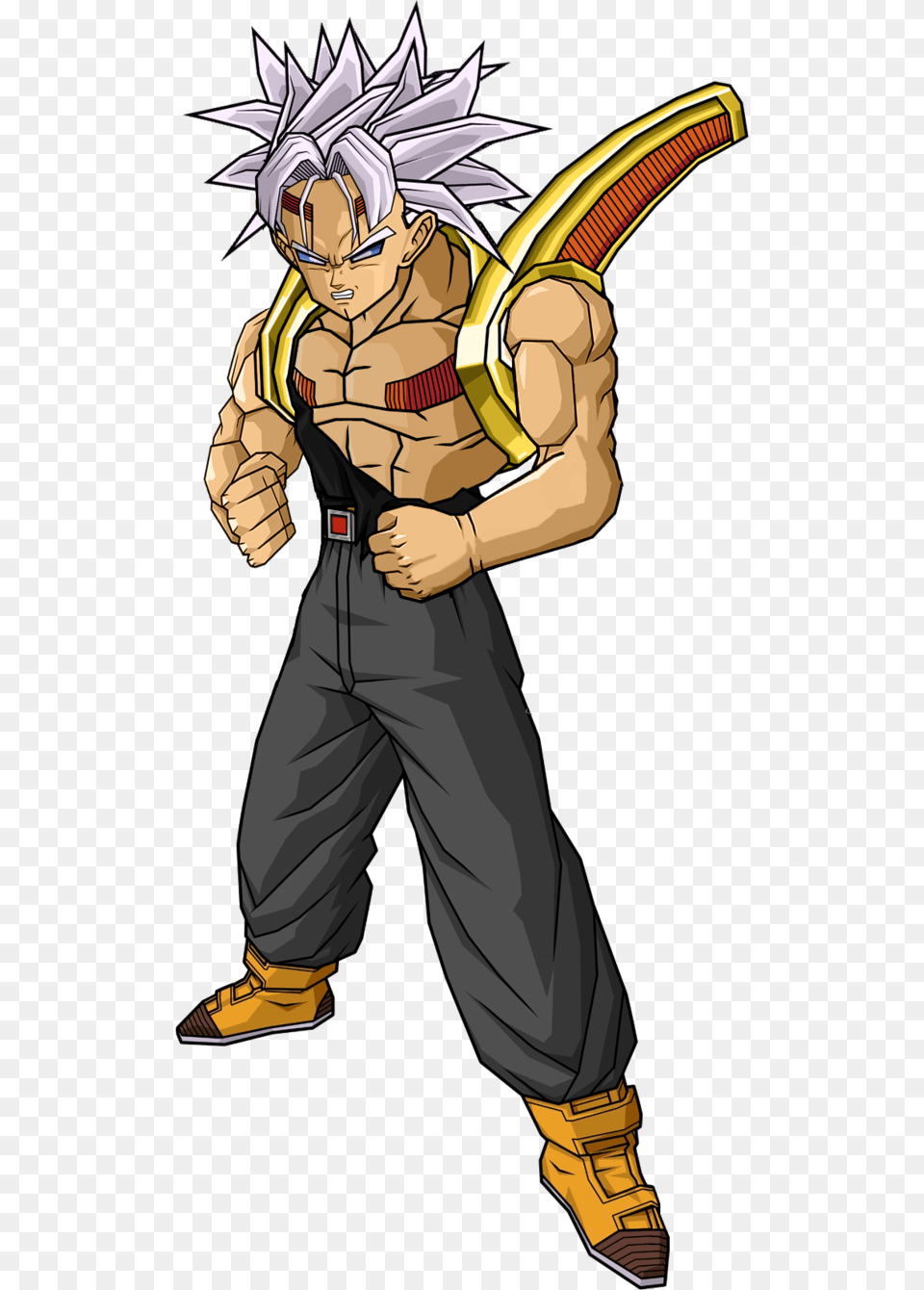 Super Bebi Future Trunks By Db Own Universe Arts D3rrntc Baby Trunks Dragon Ball Gt, Book, Comics, Publication, Person Png Image