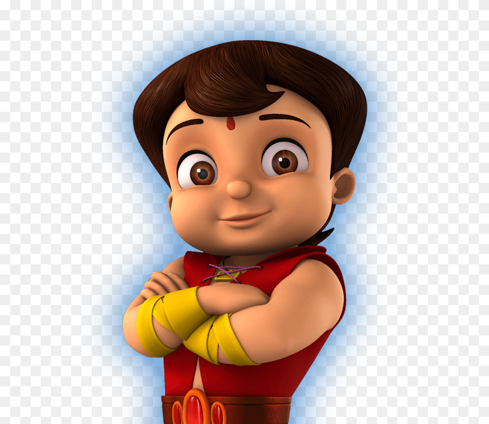 Super Bheem High Resolution Chota Bheem, Doll, Face, Head, Person Free Png