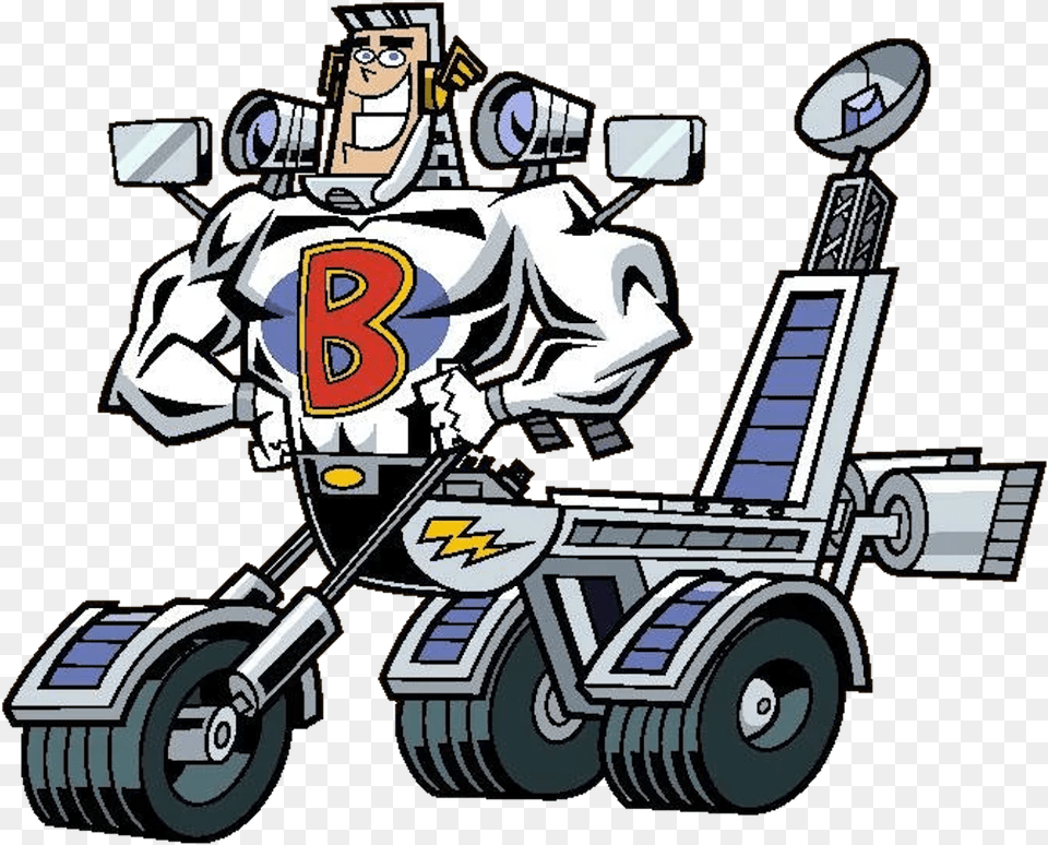 Super Bike Fairly Oddparents Cartoon, Robot, Device, Tool, Plant Free Transparent Png