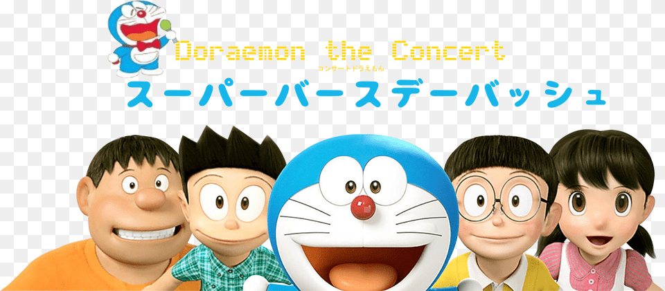 Super Birthday Doraemon Stand By Me, Toy, Doll, Book, Publication Free Transparent Png