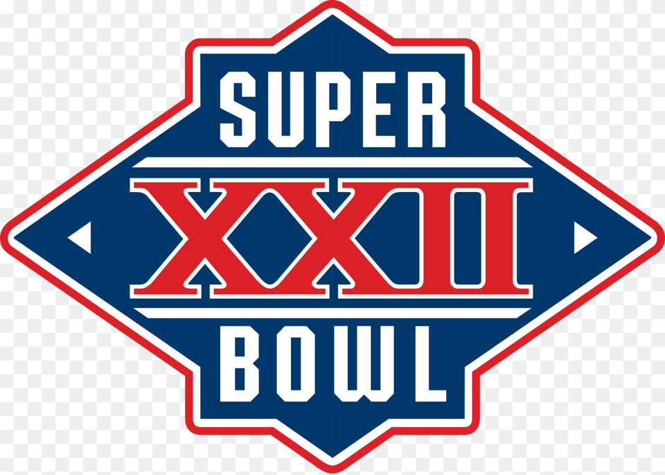 Super Bowl 22 Logo, Scoreboard, Sign, Symbol Free Transparent Png