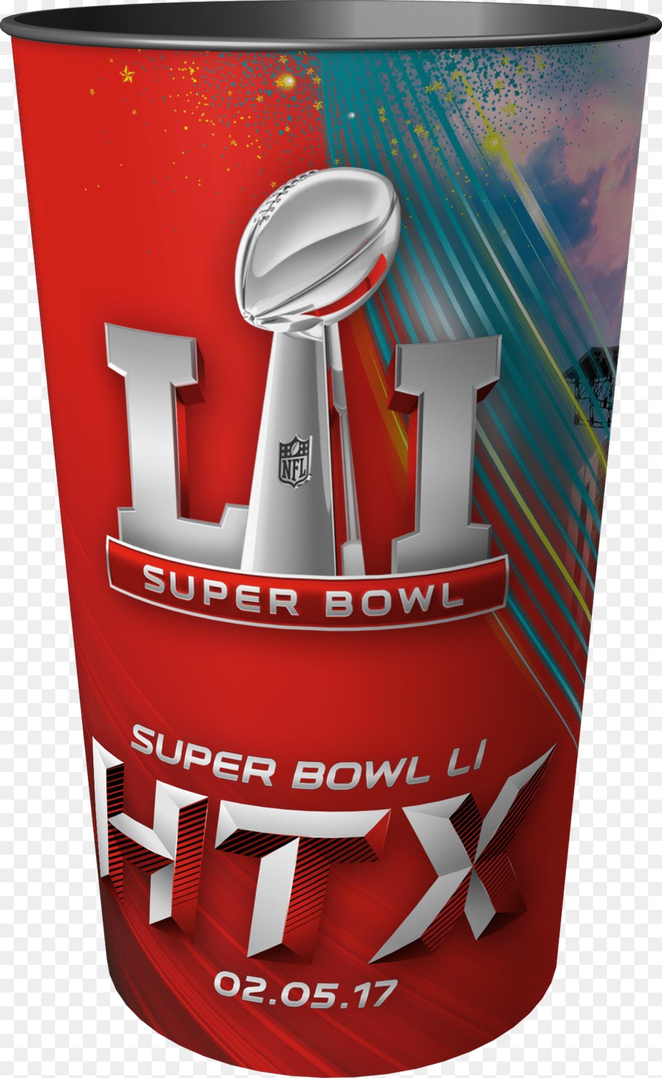 Super Bowl 51 Super Bowl, Cup, Can, Tin Free Png