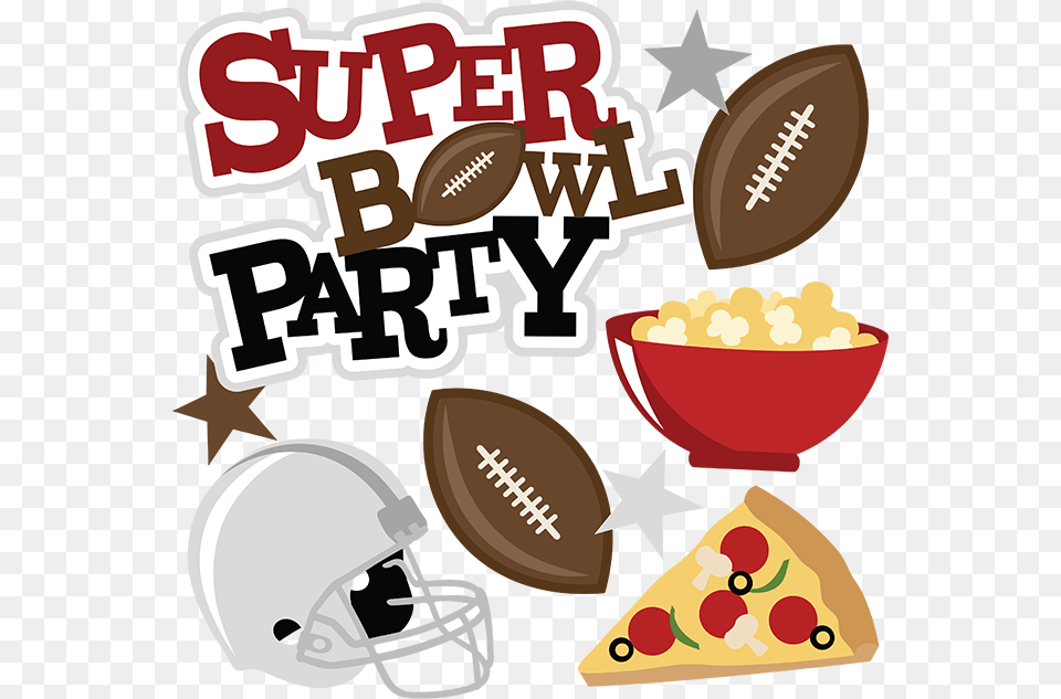 Super Bowl Party, Advertisement, Poster, Cream, Dessert Free Png