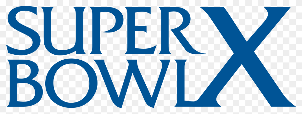 Super Bowl X, Text Free Png