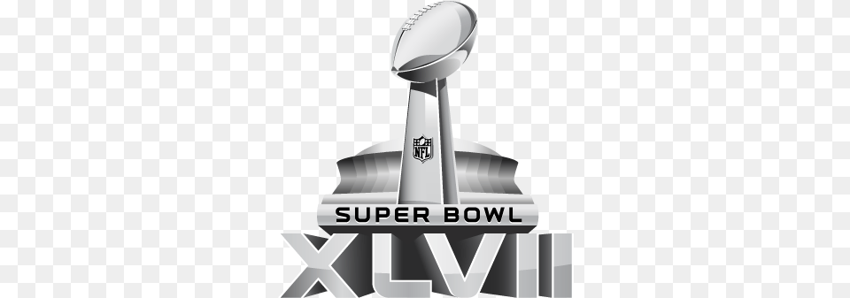 Super Bowl Xlvii Vector Logo Super Bowl 47 Logo, Cutlery, Spoon, Trophy, Gas Pump Free Png Download