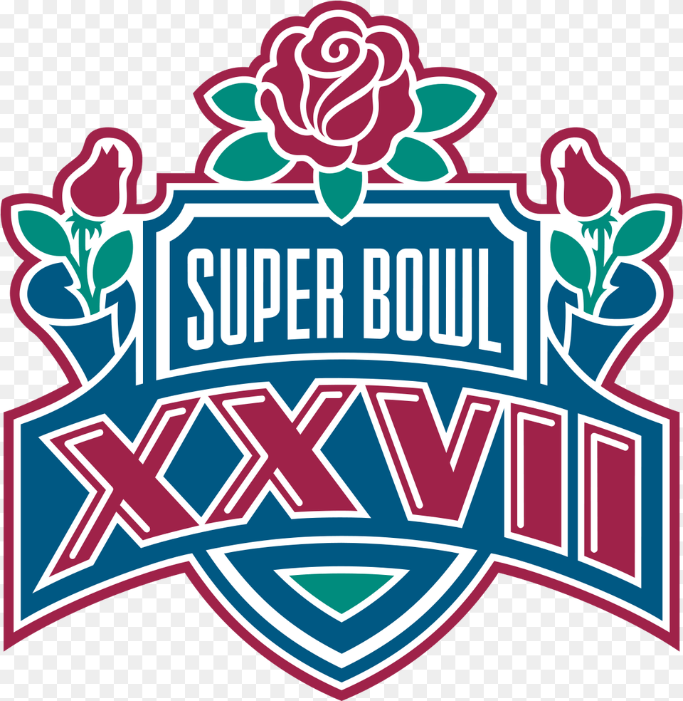 Super Bowl Xxvii Super Bowl Xxvii Logo, Dynamite, Weapon, Emblem, Symbol Free Png