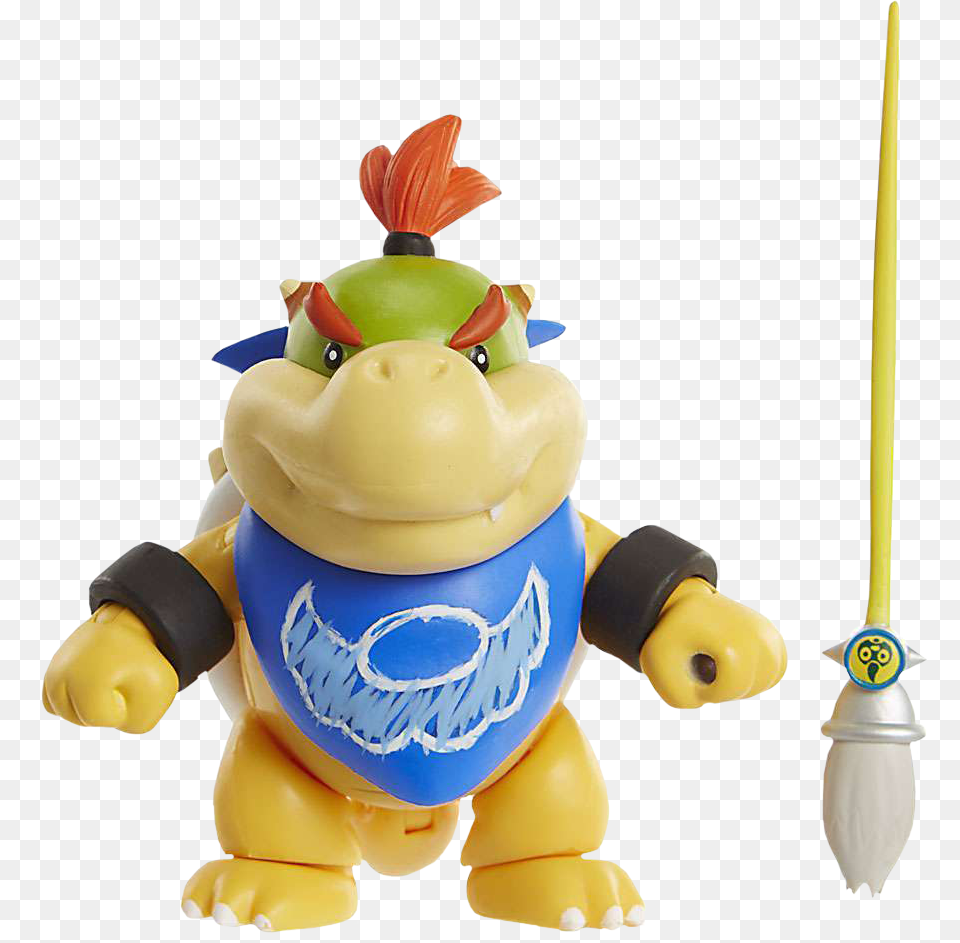 Super Bowser Jr With Paintbrush Figure, Toy, Figurine Png Image