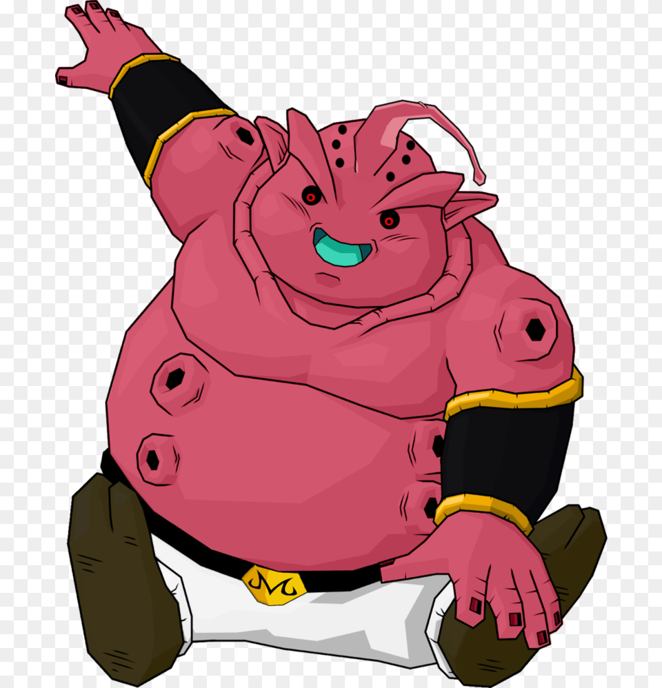 Super Buu Dragonball Af Wiki Cell Assorbe Majin Bu, Art, Baby, Cartoon, Person Png