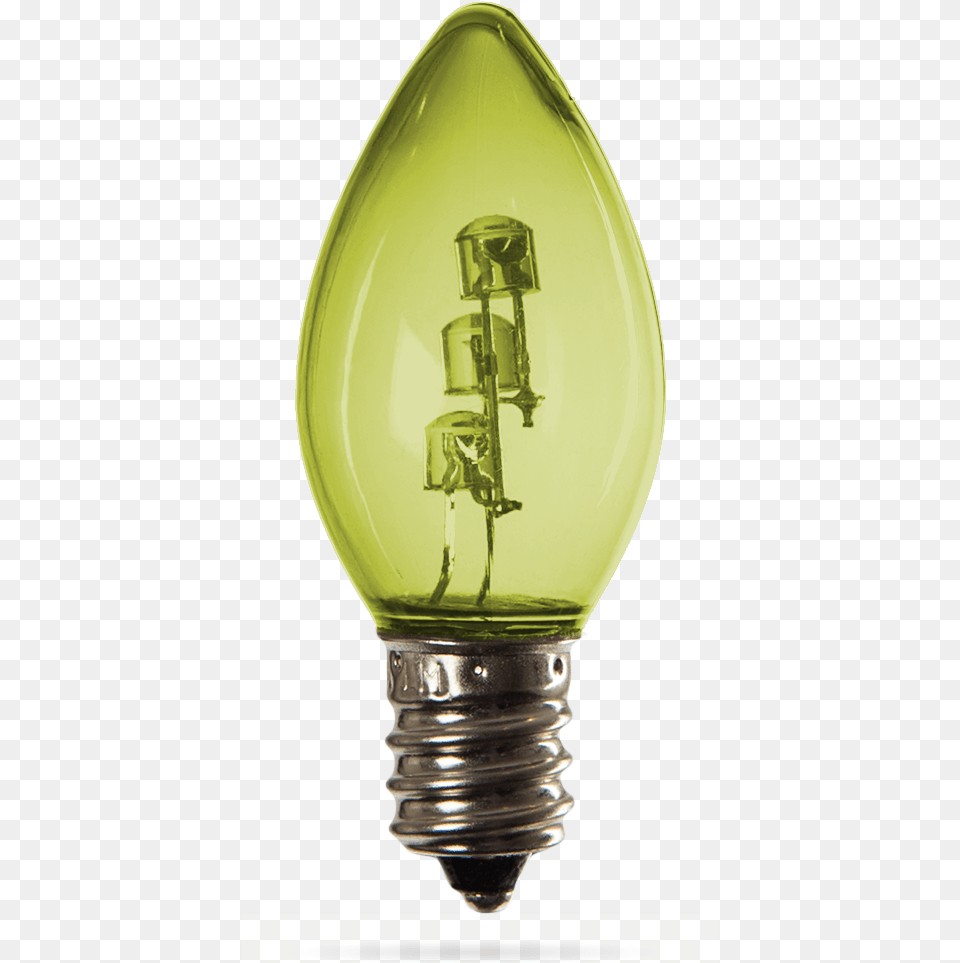Super C9 Led 3 Diode Bulbs Incandescent Light Bulb, Lightbulb Free Transparent Png