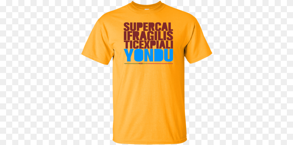 Super Calif Fragilistic Expiali Yondu Hugo Boss T Shirt Orange, Clothing, T-shirt Png