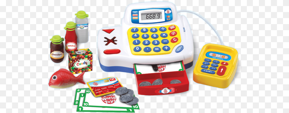 Super Cash Register Small World Toys Talking Cash Register Toy Super Cash Png