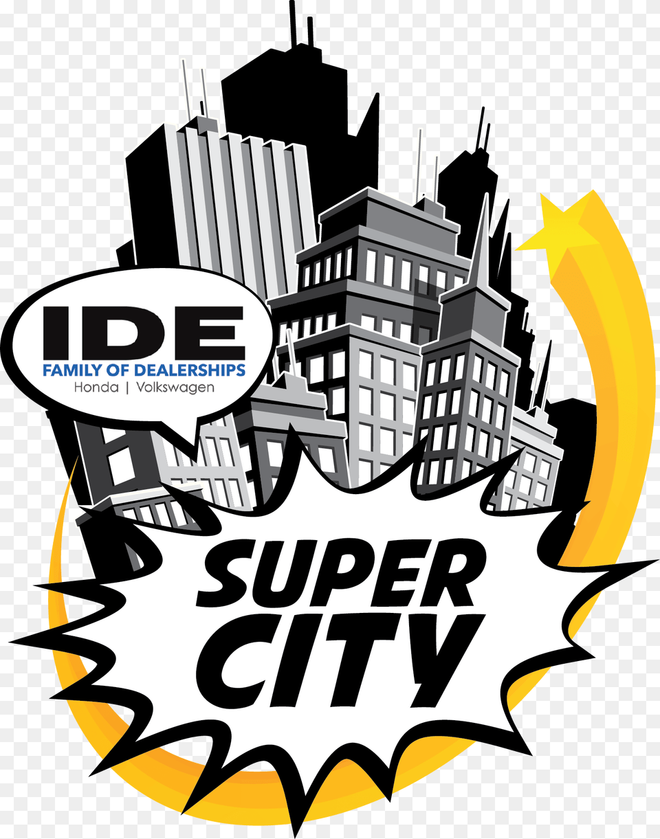 Super City Rochester, Logo, Architecture, Building, Bulldozer Free Transparent Png