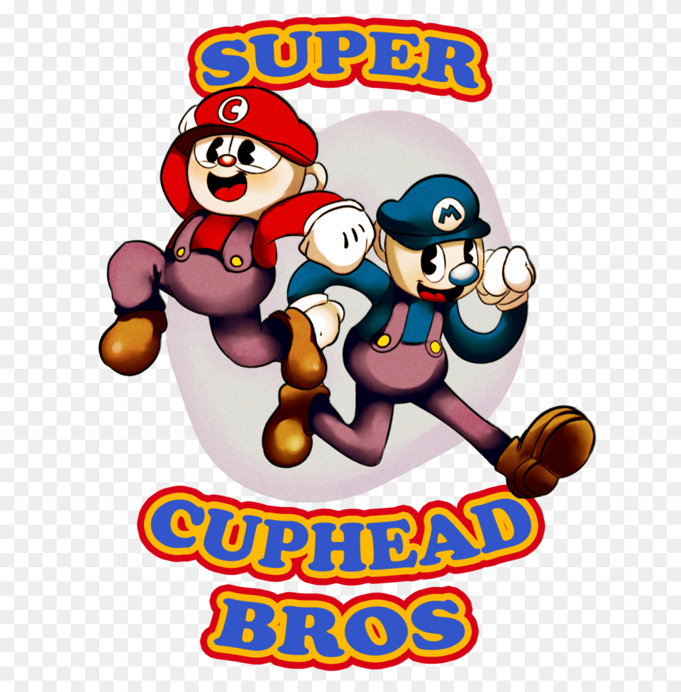 Super Cuphead Bros, Baby, Person, Game, Super Mario Png Image