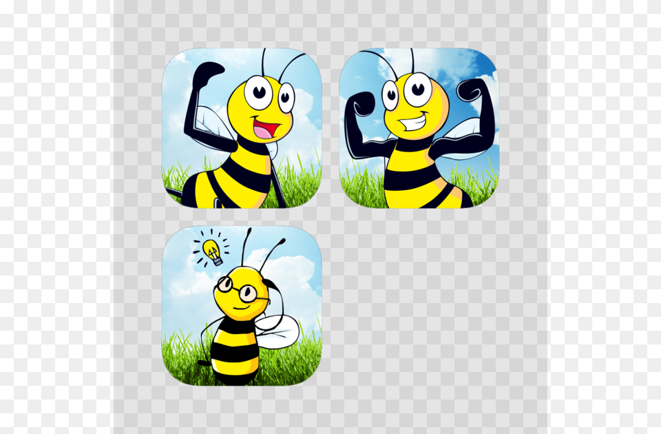 Super Cute Sticker Collection On The App Bee Clip Art, Animal, Insect, Invertebrate, Wasp Free Transparent Png