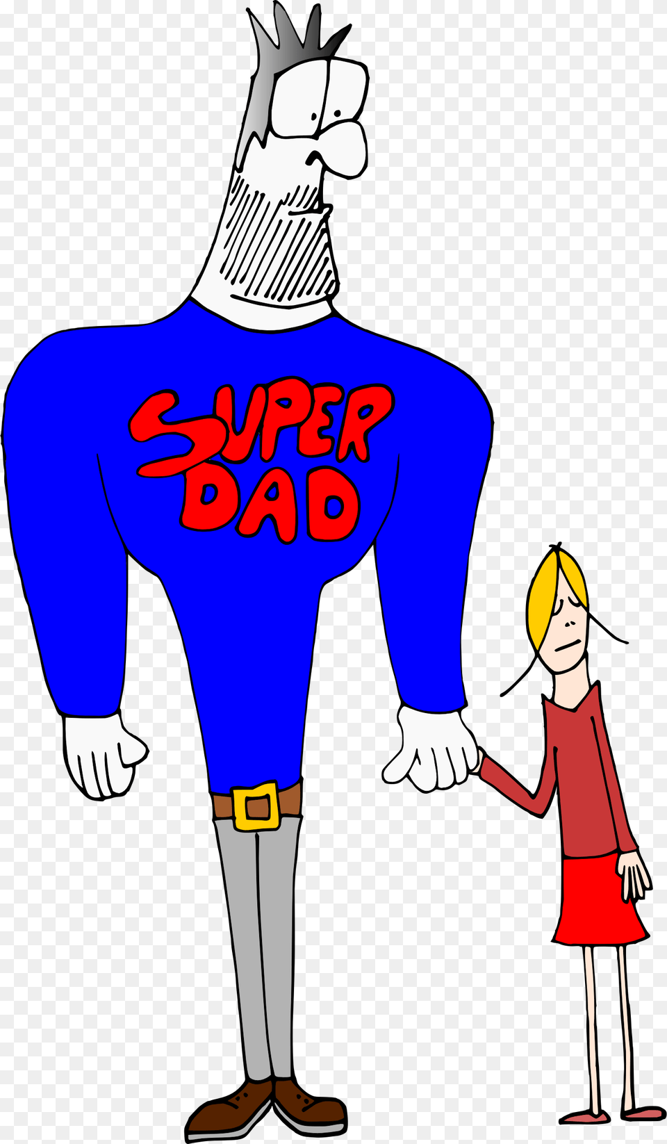 Super Dad Day Clip Art, Book, Publication, Comics, Adult Free Png