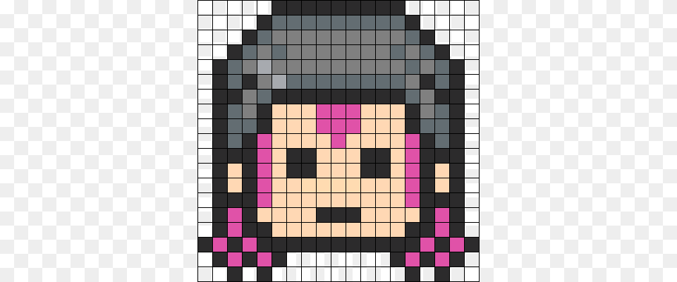 Super Dangan Ronpa 2 Kazuichi Souda Perler Bead Pattern Perler Bead Patterns Danganronpa, Blackboard Free Transparent Png