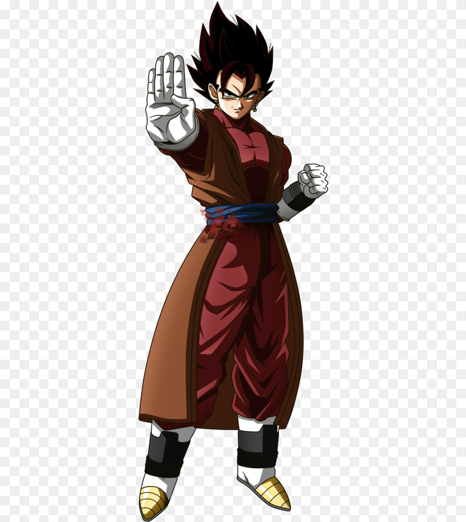 Super Dragon Ball Heroes By Fradayesmarkers Goku Af Vegito Super Dragon Ball Heroes, Book, Comics, Publication, Adult Free Png Download