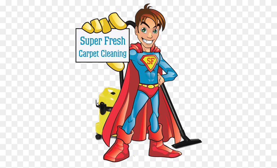 Super Fresh Carpet Cleaning Logo Ninedesign, Book, Comics, Person, Publication Png Image