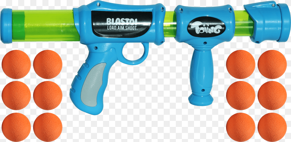 Super Fun Exciting Air Popper Toy Gun With 12 Soft Free Png