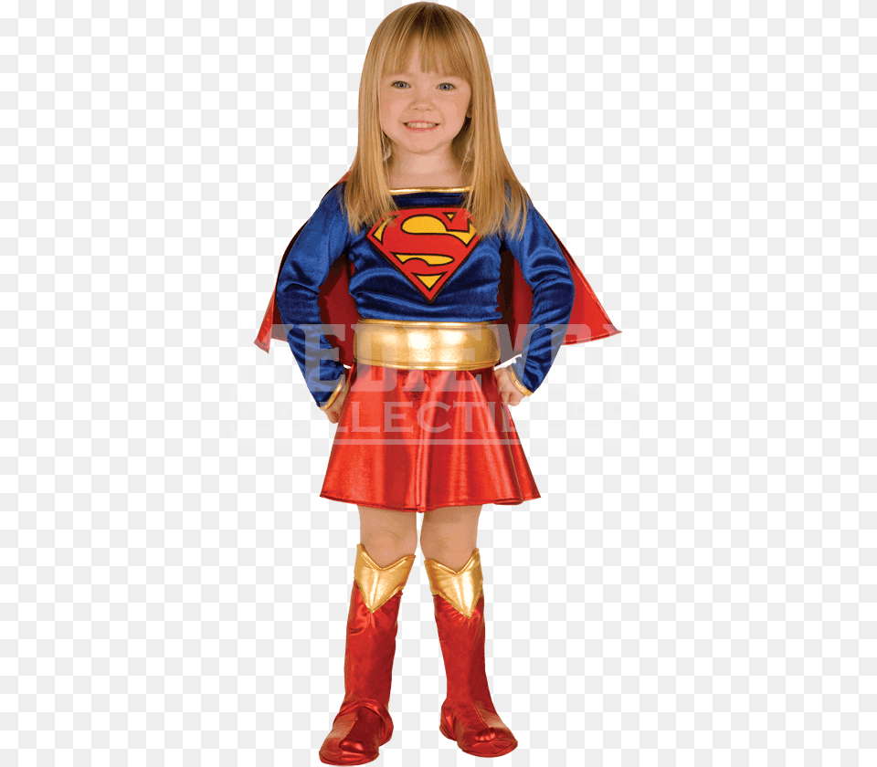 Super Girl, Cape, Child, Clothing, Costume Free Png