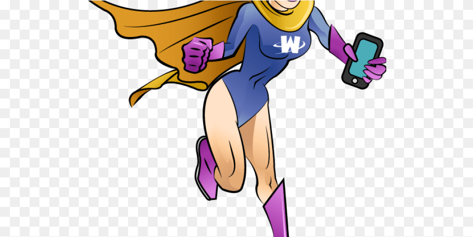 Super Girl Clipart Villain Superhero And Villain Clipart Supervillan Woman Animation, Book, Comics, Publication, Person Png Image