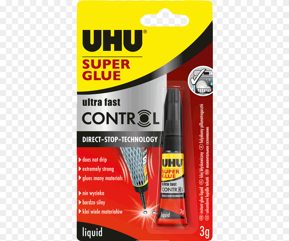 Super Glue Control Uhu Super Glue, Advertisement, Poster, Gas Pump, Machine Free Png