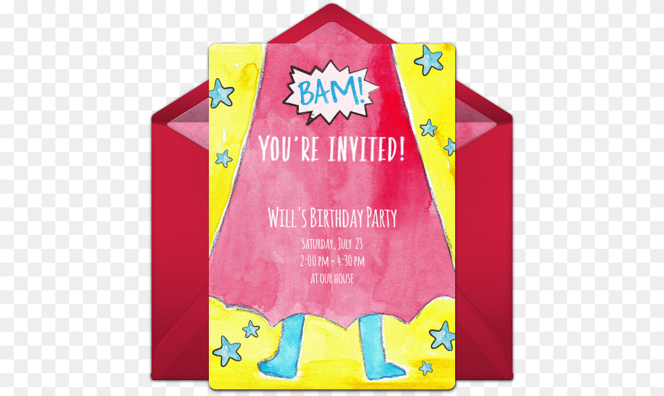 Super Hero Cape One Of Our Favorite Birthday Birthday, Advertisement, Poster, Envelope, Mail Free Transparent Png