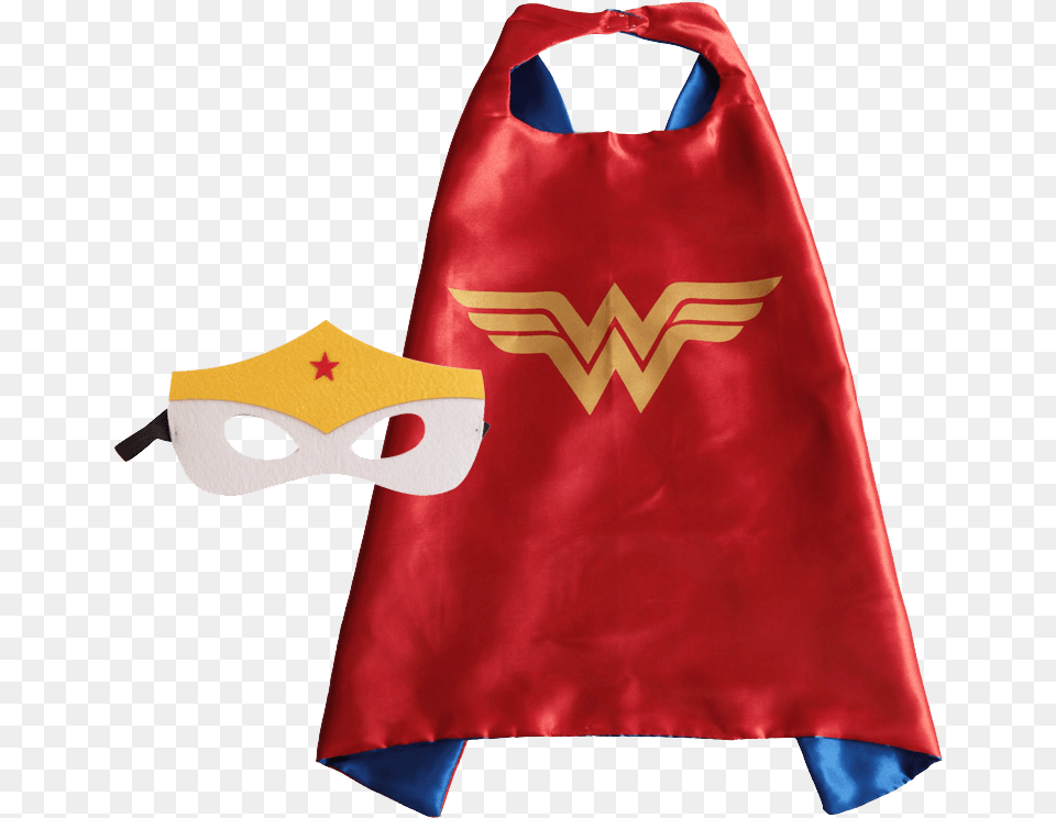Super Hero Cape Wonder Woman Cape And Mask Set, Clothing, Accessories, Bag, Handbag Free Png